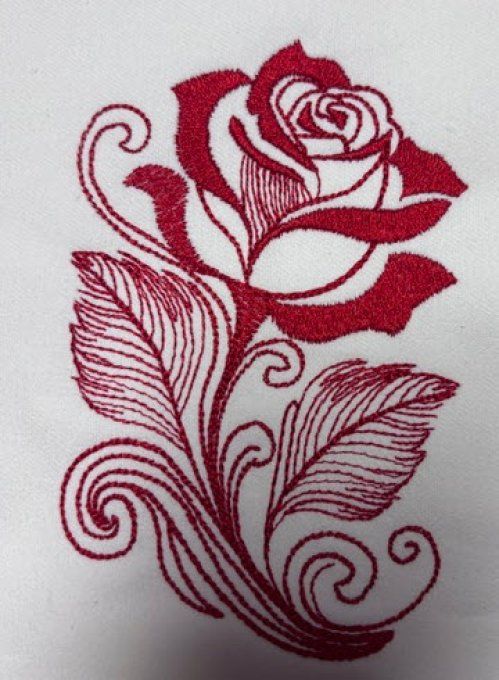 Arabesque de rose