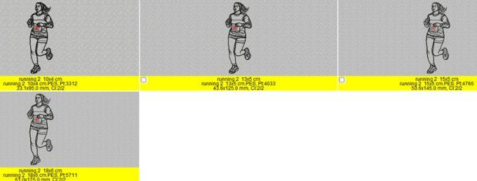 Le Running motif 2