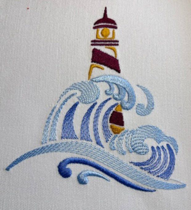 Bord de mer  le phare