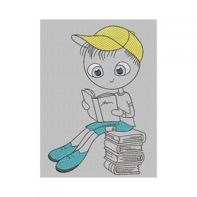 Le boy studieux - motif n°3