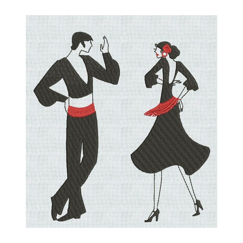 Flamenco - motif n°1