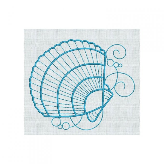 Les coquillages - motif n°3