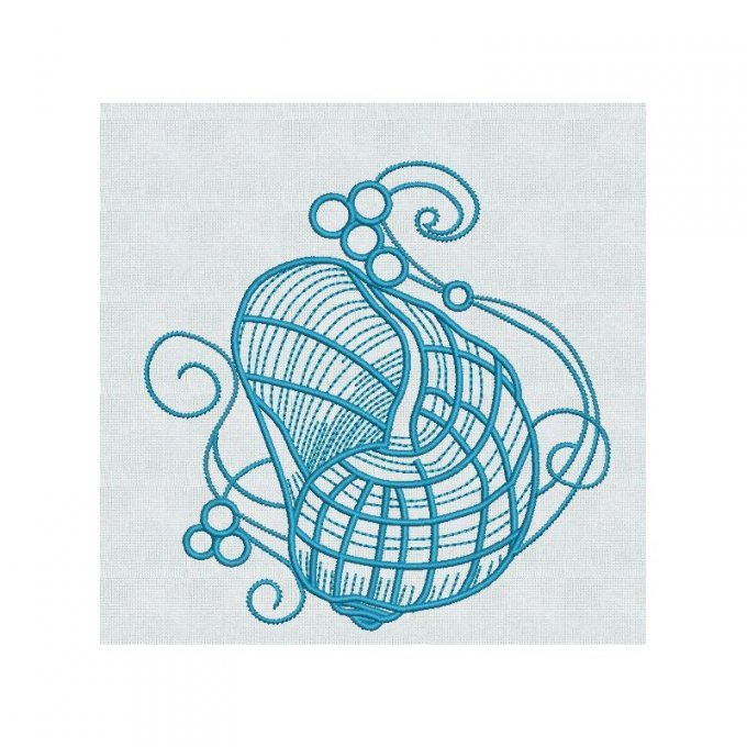 Les coquillages - motif n°7