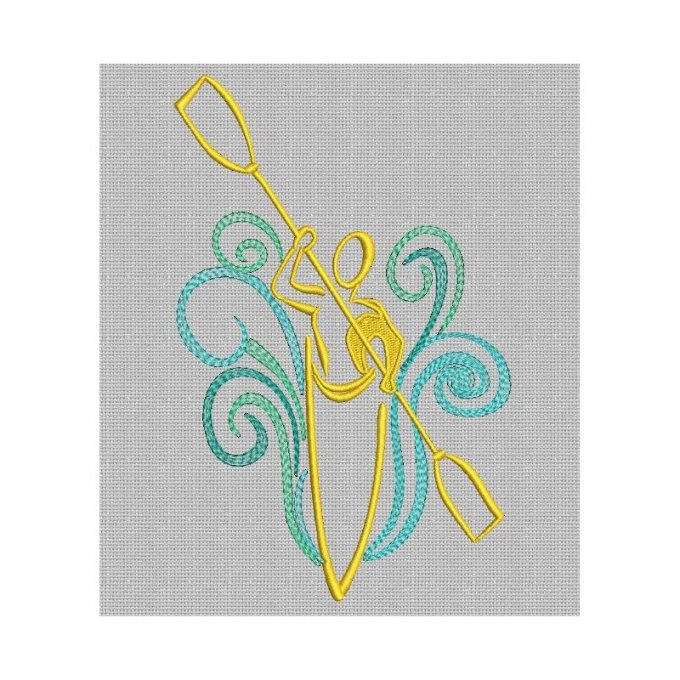 Sport aquatique - motif n°1