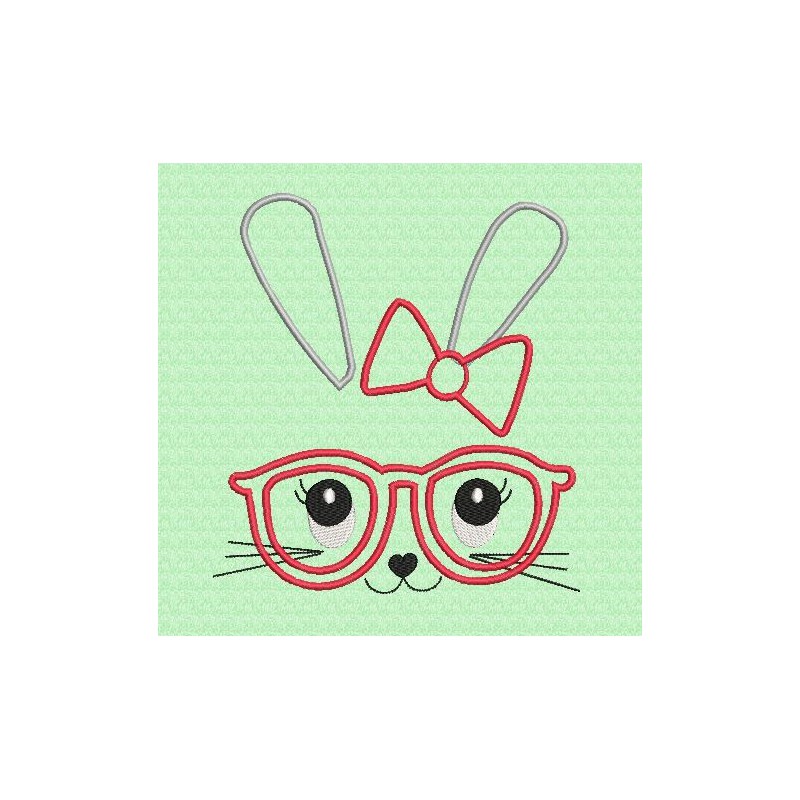 Le lapin à lunette