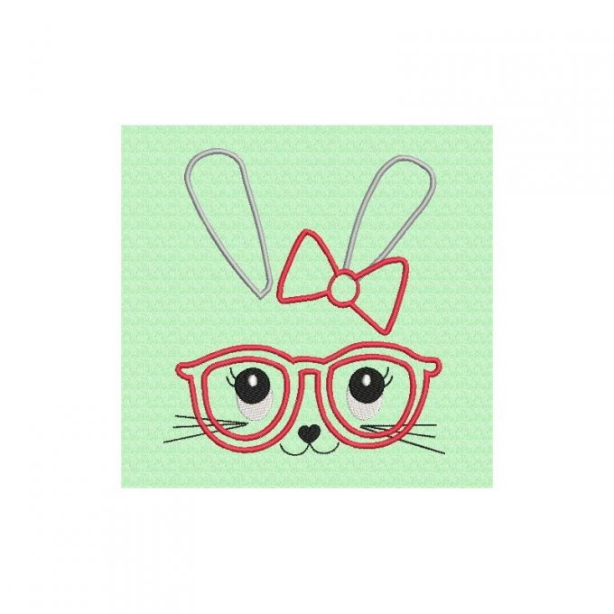 Le lapin à lunette