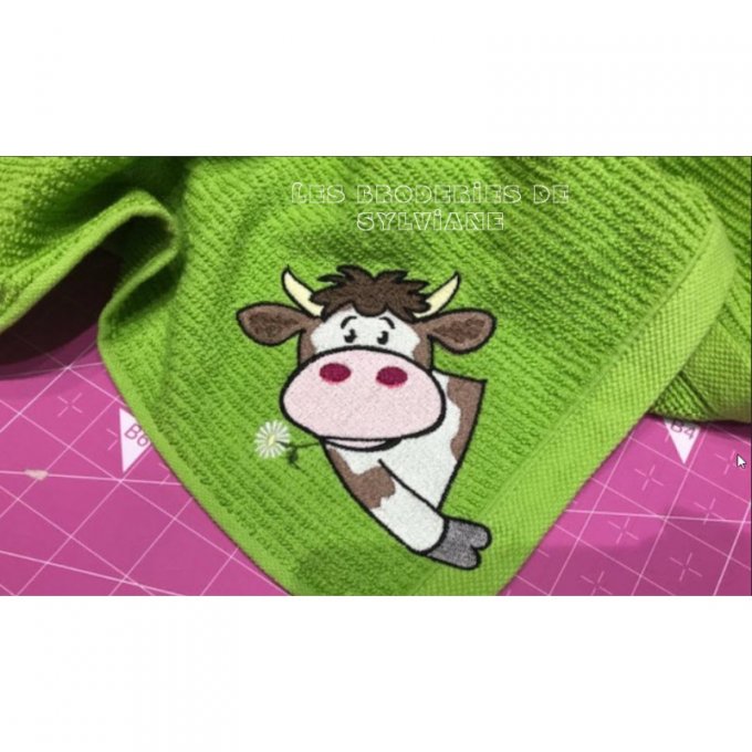 La vache et la marguerite