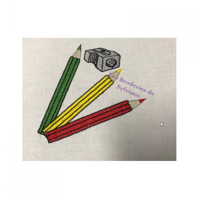 Crayons et Taille-crayon