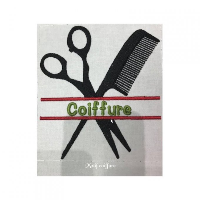 Motif coiffure