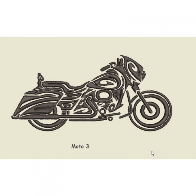 Moto tribal - motif n°3
