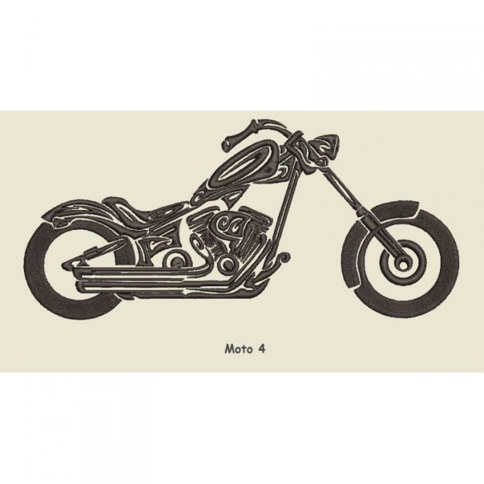 Moto tribal - motif n°4