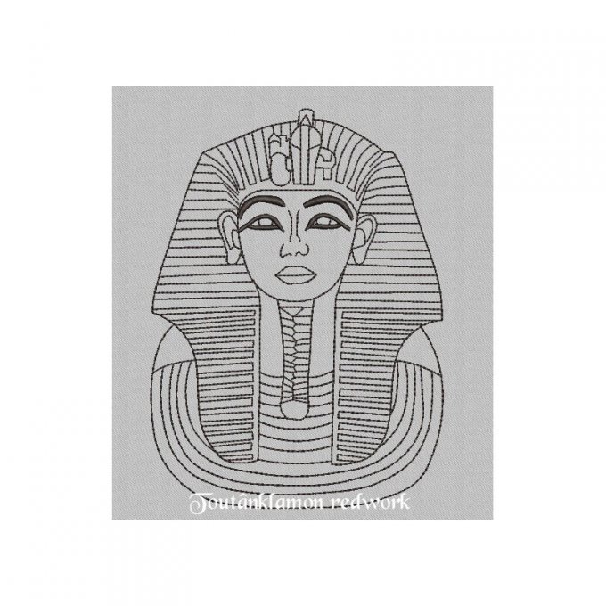 L'egypte en redwork - 3 motifs