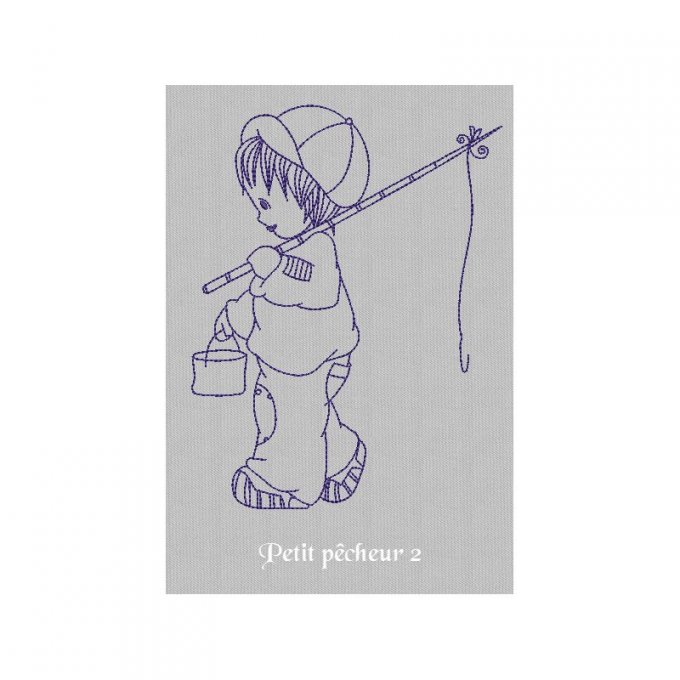 Les petits pêcheurs - motif n° 2