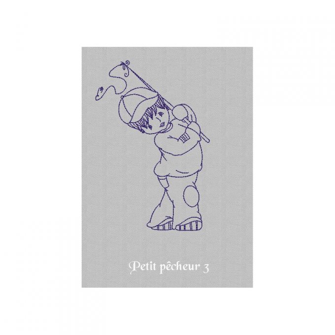 Les petits pêcheurs - motif n° 3