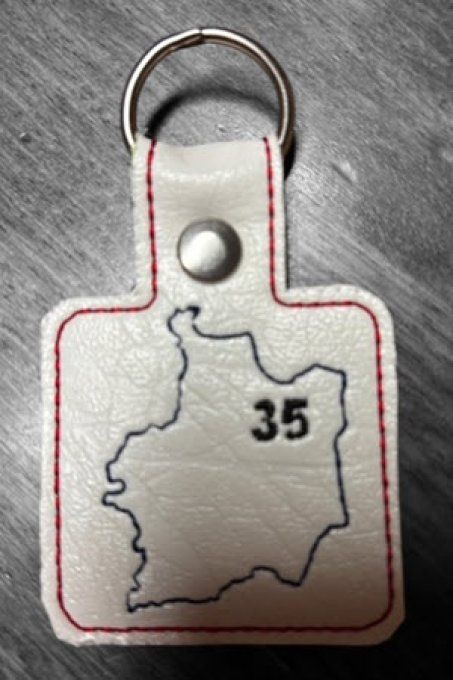 Le porte clé Bretagne le 35