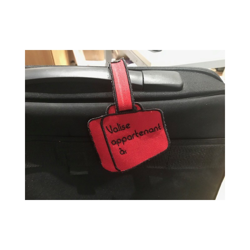 Etiquette de valise