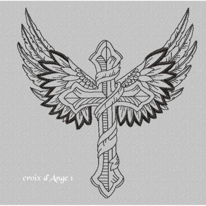 Les croix d'ange - motif n°1