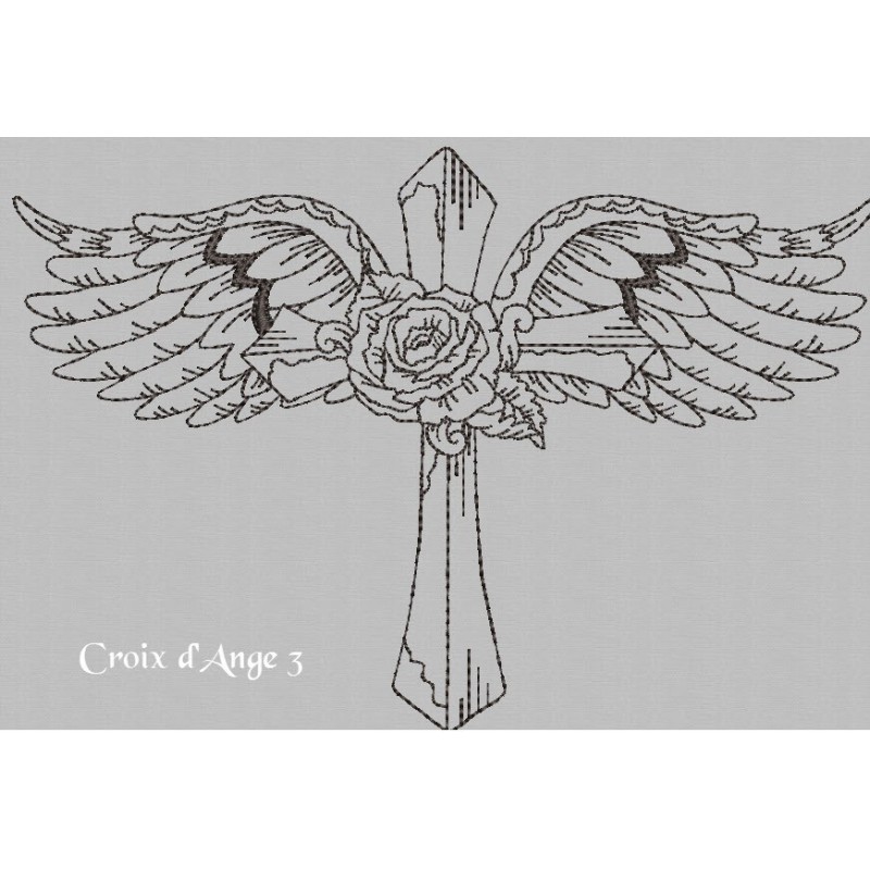 Les croix d'ange - motif n°3
