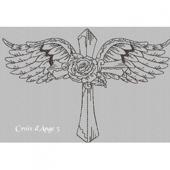 Les croix d'ange - motif n°3