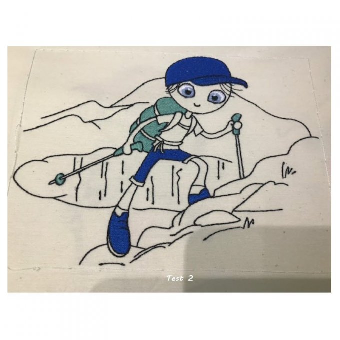Les jeunes campeurs - motif n°2