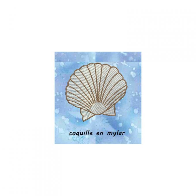Coquille st jacques en mylar