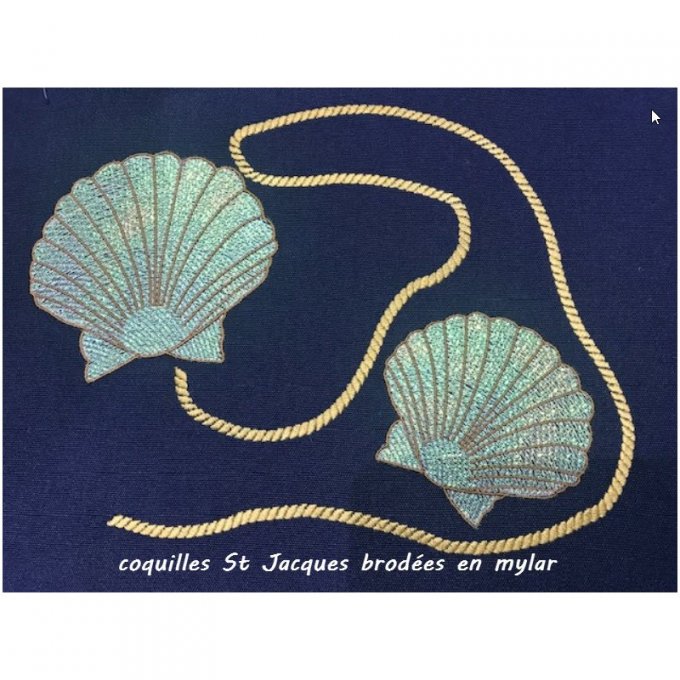 Coquille st jacques en mylar