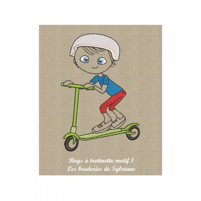 Girls et boys trottinette série 1