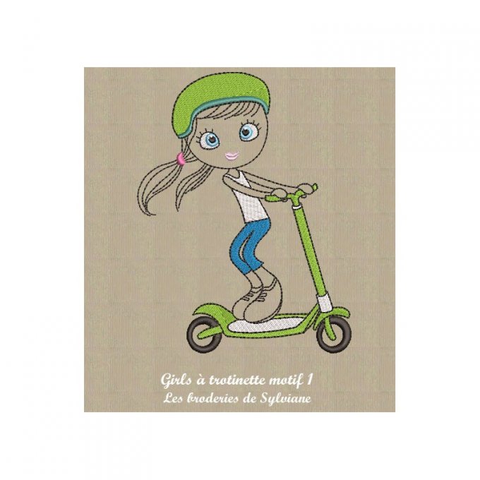 Girls et boys trottinette série 1
