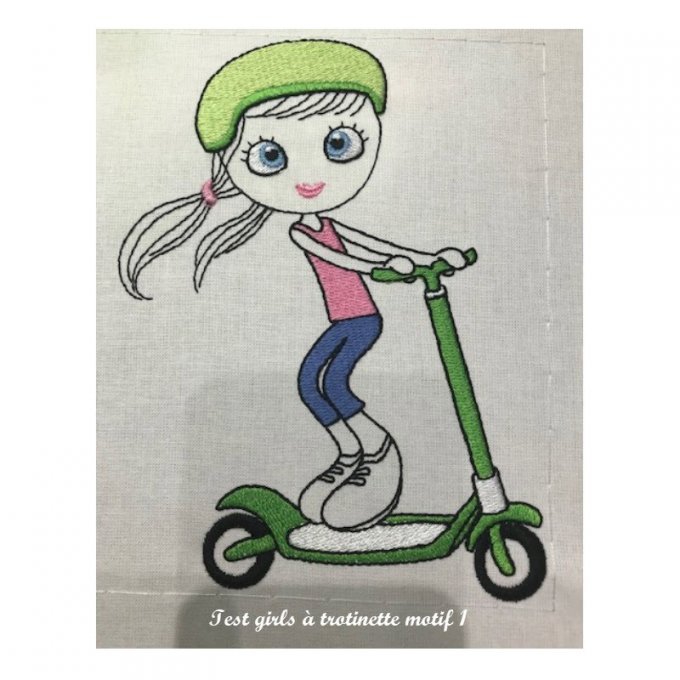 Girls trottinette série 1