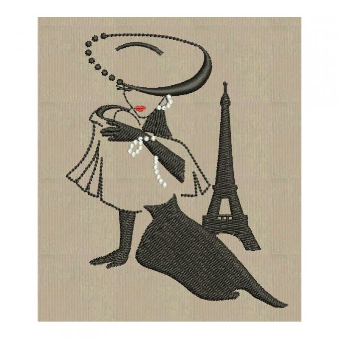 Parisienne au chapeau