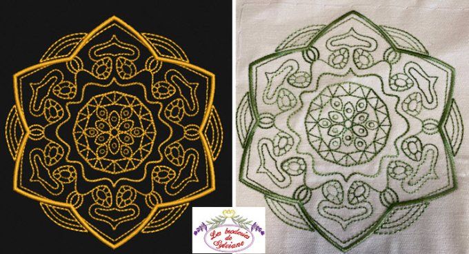 Le Mandala motif 3