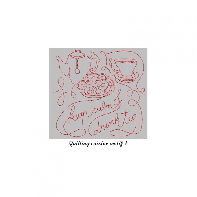 Quilting cuisine - motif n°2