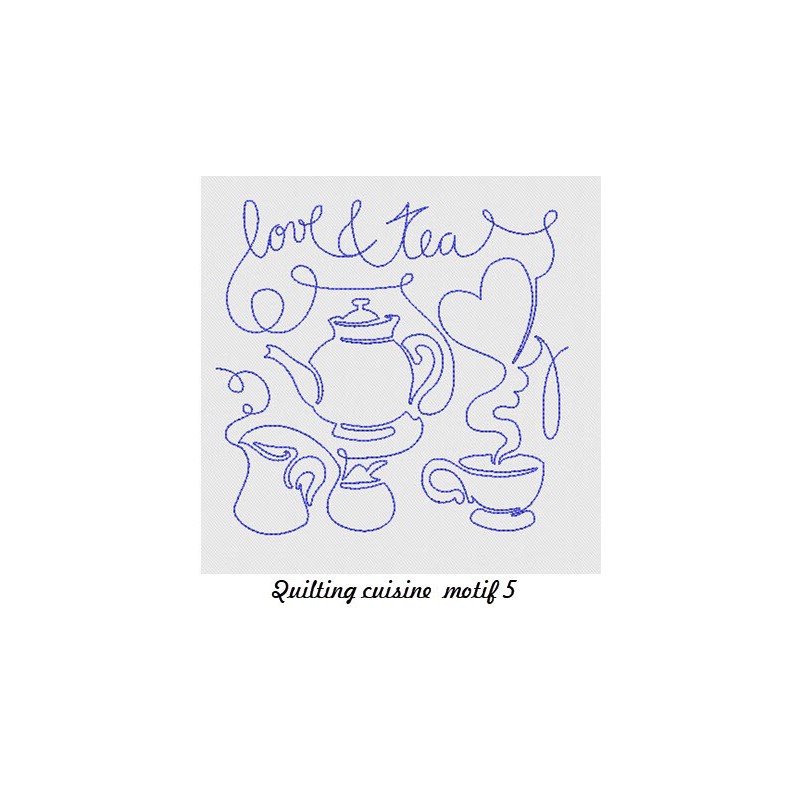Quilting cuisine - motif n°5