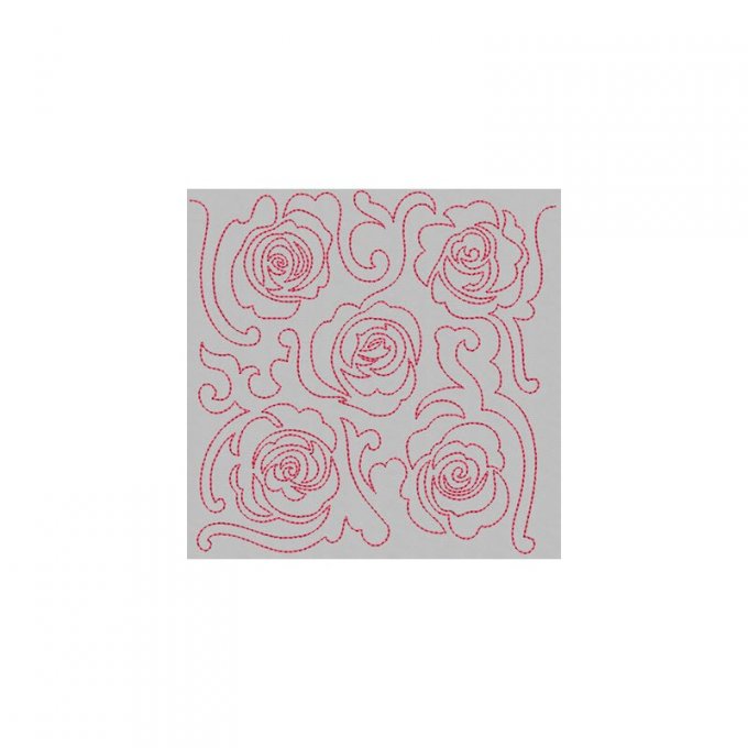 Quilting les roses - motif n°9