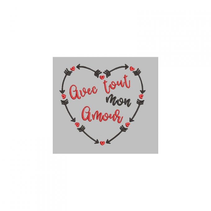Coeur avec tout mon amour