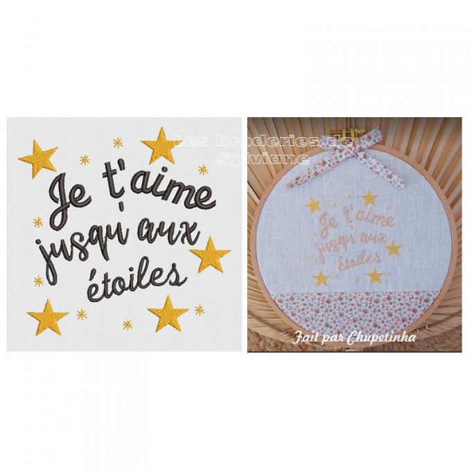 Je t'aime jusqu'aux étoiles