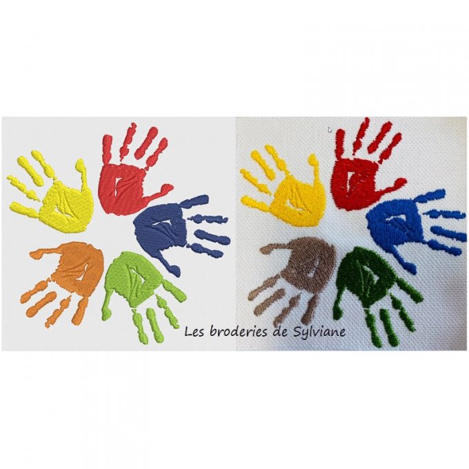 Peinture à la main