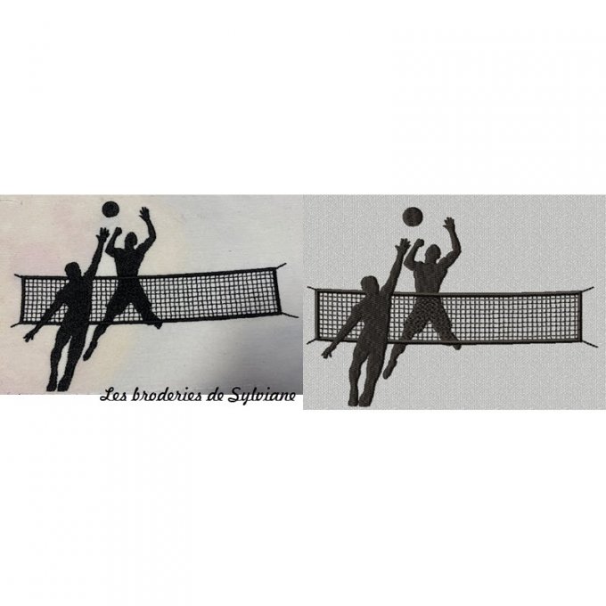 Volley-ball silhouette