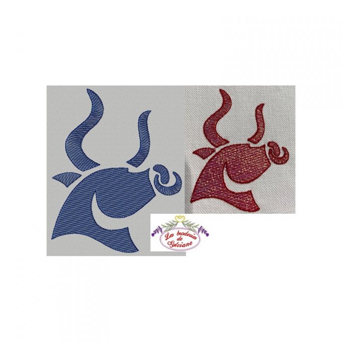 Les signes du zodiac en mylar - le taureau