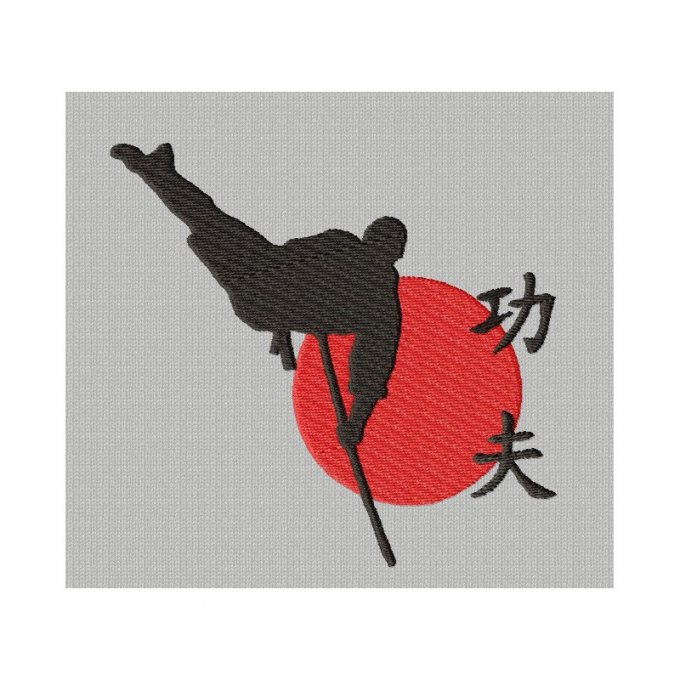 Le karaté - motif n°3