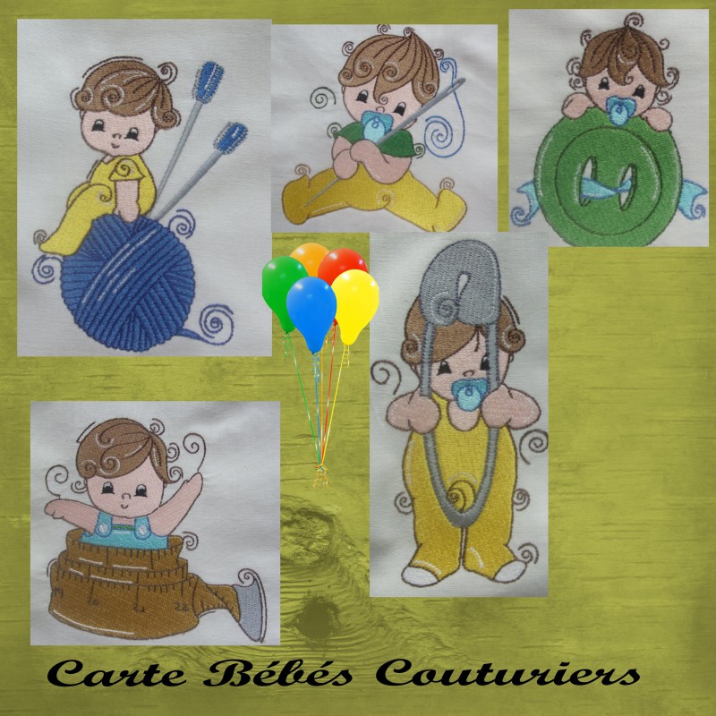 Bébés couturiers - collection complète