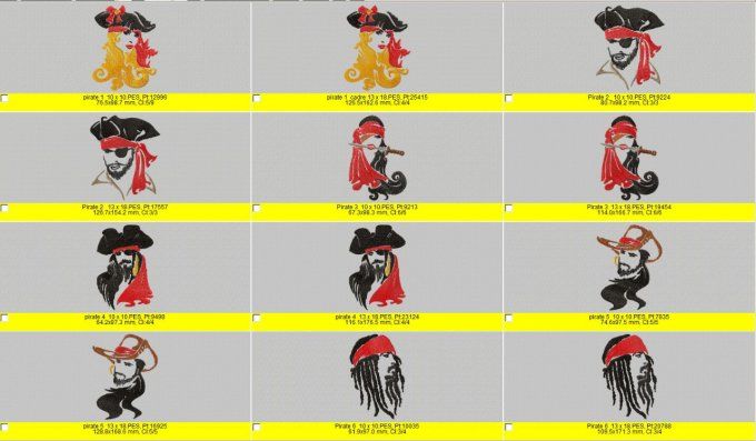 Les pirates - collection complète