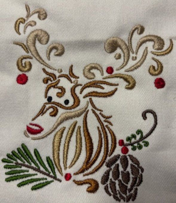 La magie de Noël Le renne