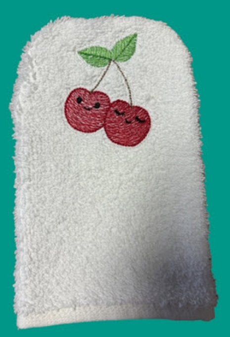 Les gants série fruits les cerises