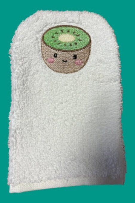 Les gants série fruits Le kiwi