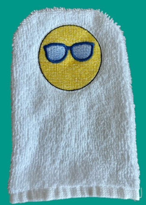 Les gants série 17 Le smiley lunette