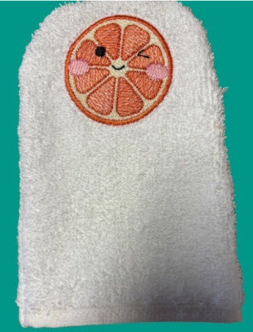 Les gants série fruits L'orange