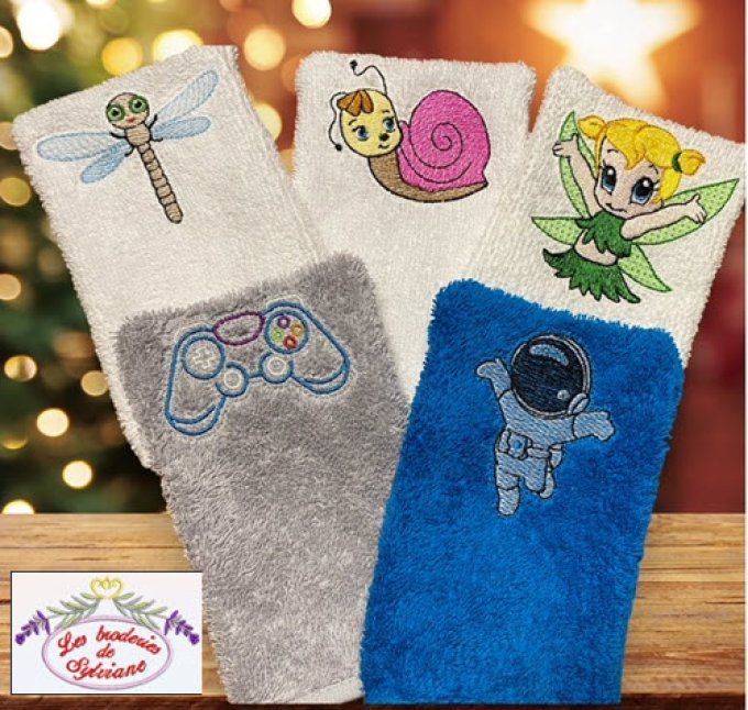 Les gants série 13 : L'astronaute, la fée l'escargot,la libellule et la manette