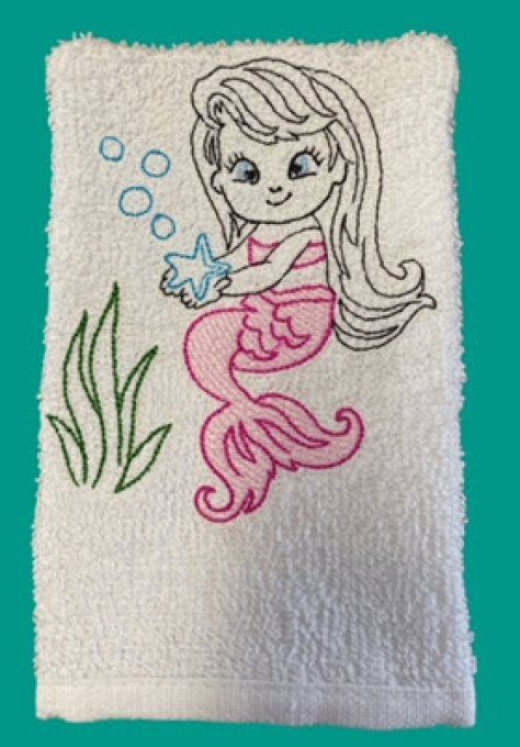 Les gants pour enfants série 10 , la sirène