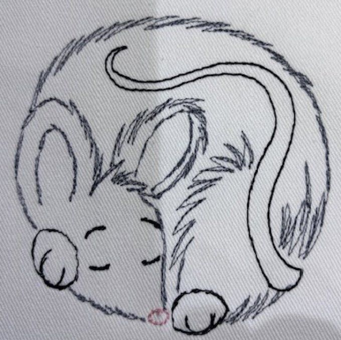Animaux boule la souris